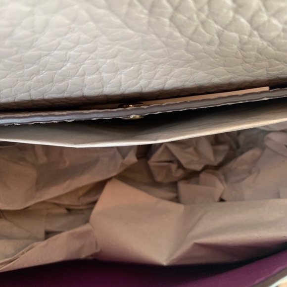 Kate spade leather crossbody gray Berrin carter - Picture 8 of 8